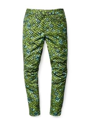 G-Star RAW Green & Teal Reptile-Print Jeans W31/L30